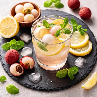 Lychee lemonade