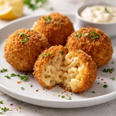 Mac and cheese ball