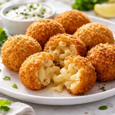 Mac and cheese balls