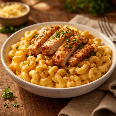 Mac chese and chicken