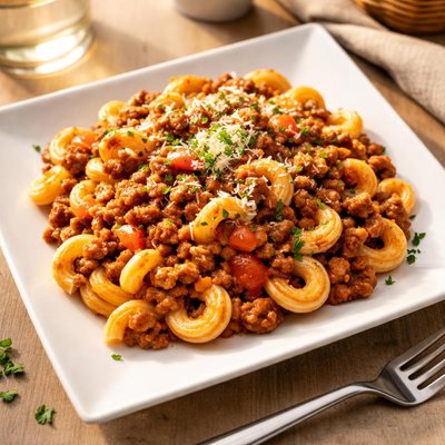 牛肉茄汁通心粉