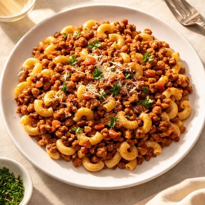 肉末番茄意大利面