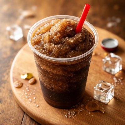 Coca Cola congelada de Maccas