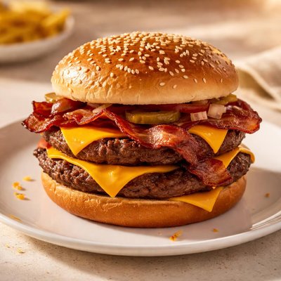 Duplo Cheeseburger com Bacon do McDonald's