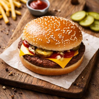 Macdonalds cheeseburger