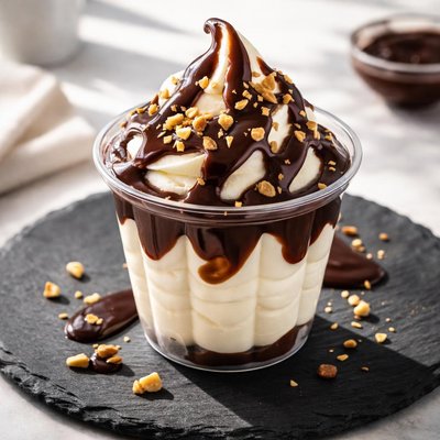 Macdonalds fudge sundae