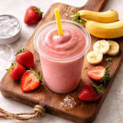 Macdonalds strawberry banana smoothie