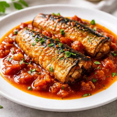 Mackerel in tomato sauce