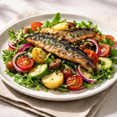 Mackerel salad