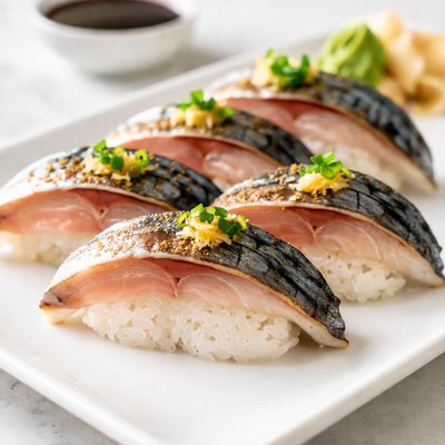 Mackerel sushi