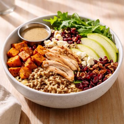 Mad greens harvest grain bowl