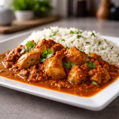 Madras chicken curry