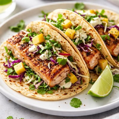 Mahi mahi taco