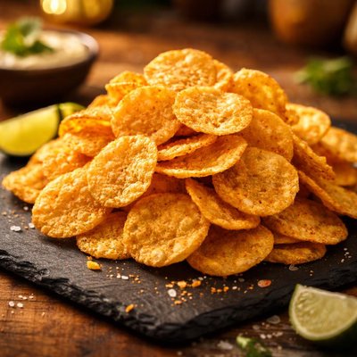 Maize crisps