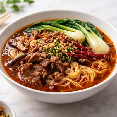 Mala noodle soup