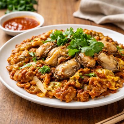 马来西亚小贩蚝煎