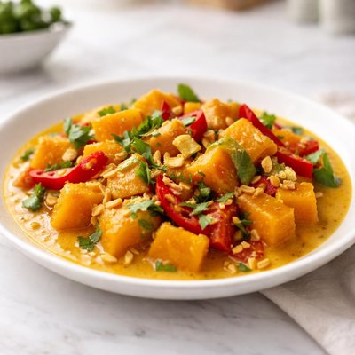 Malaysian squash curry