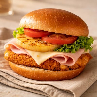 Malibu chicken sandwich