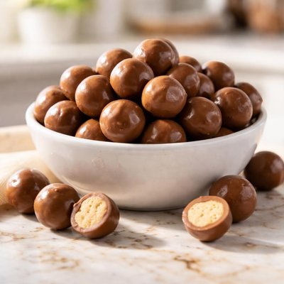 Malted milk balls