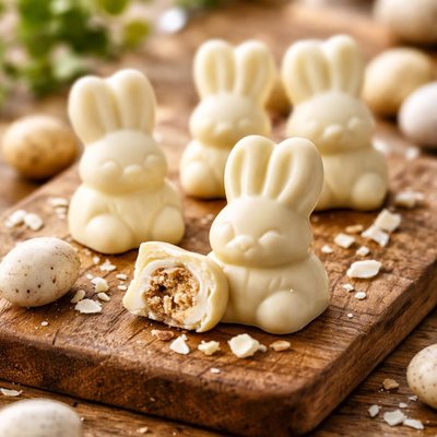 Maltesers mini white choc bunny