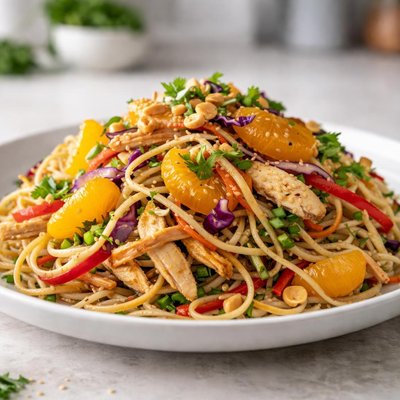 Mandarin noodle salad