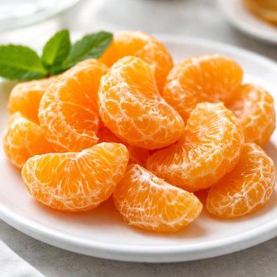 Mandarin orange segments