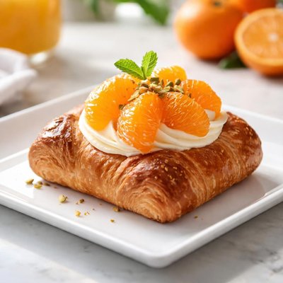 Mandarin pastry