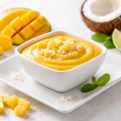 Mango coconut sauce