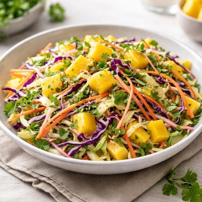 Mango coleslaw