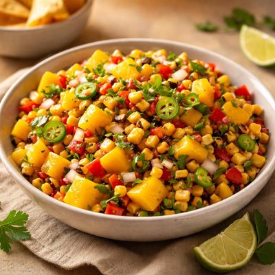 Mango corn salsa