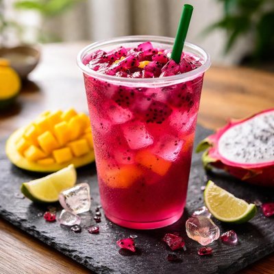 Mango dragonfruit starbucks