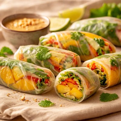 Mango fresh rolls