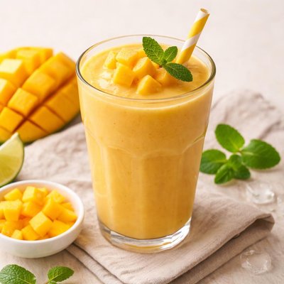 Mango fruit smoothie