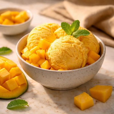 Mango icecream