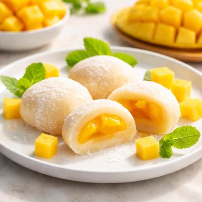Mango mochi