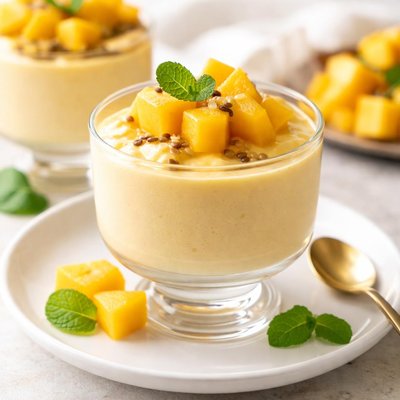 Mango mousse