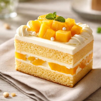 Mango pastry