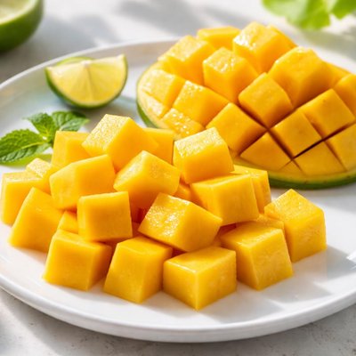 Pezzi di mango