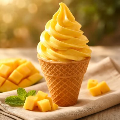 Mango soft serve