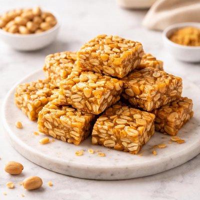 Manimark peanut burfi