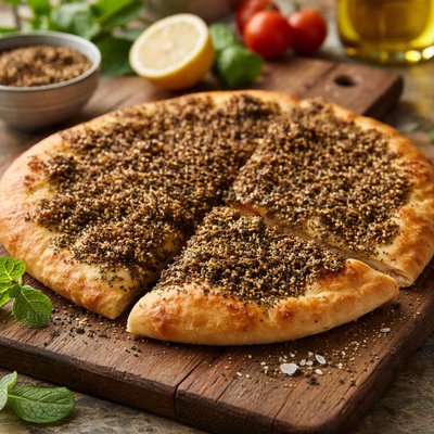 Mankouche zaatar