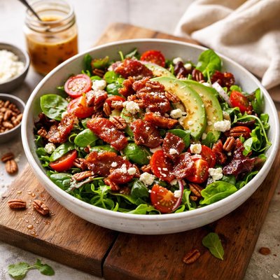 Maple bacon salad