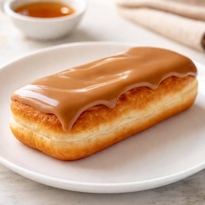 Maple bar donut