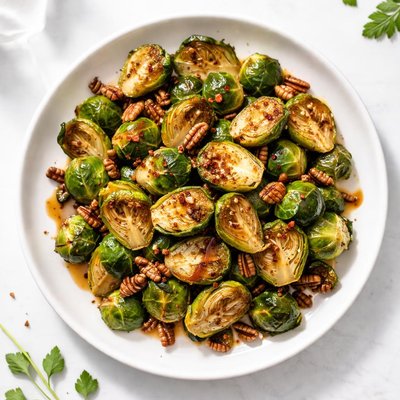 Maple brussel sprouts
