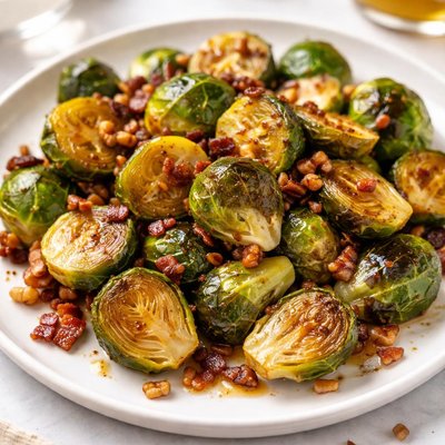 Maple brussels sprouts