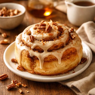 Maple cinnamon roll