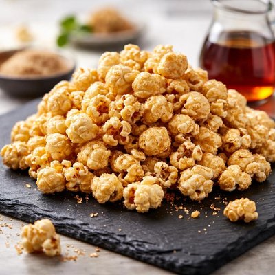 Maple kettle corn popcorn