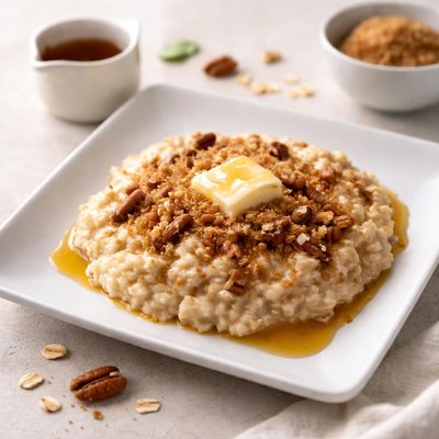 Maple sugar oatmeal