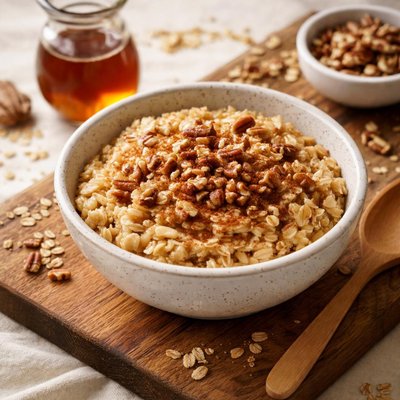 Maple syrup instant oatmeal