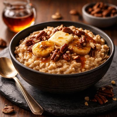 Maple syrup oats